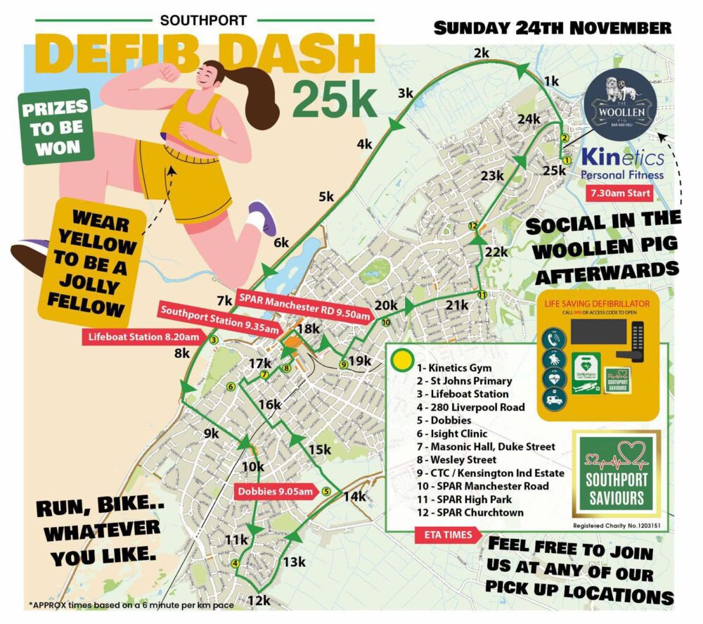 The Southport Saviours Defib Dash