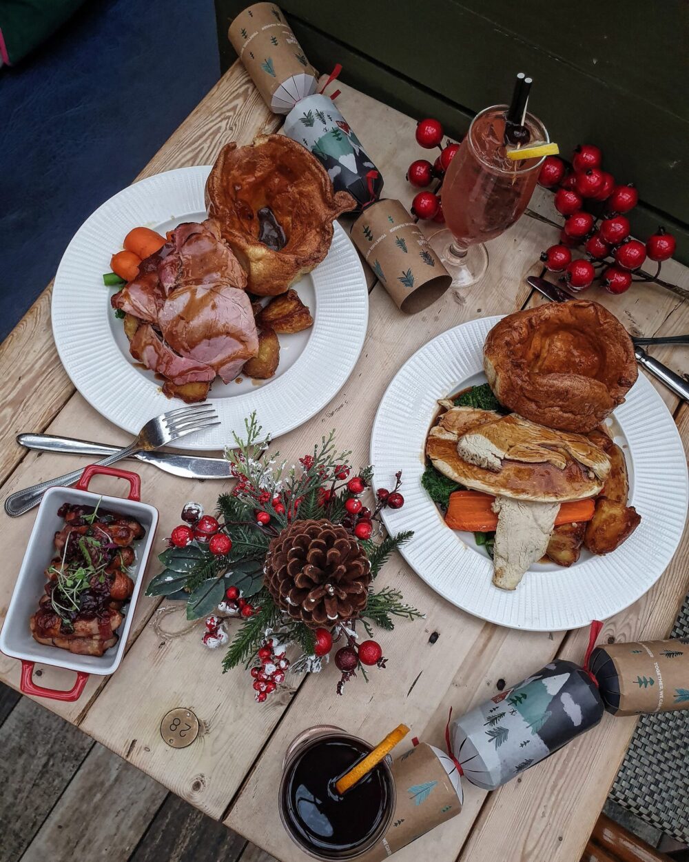 Festive Sunday Lunch. Credit: The Watering Can