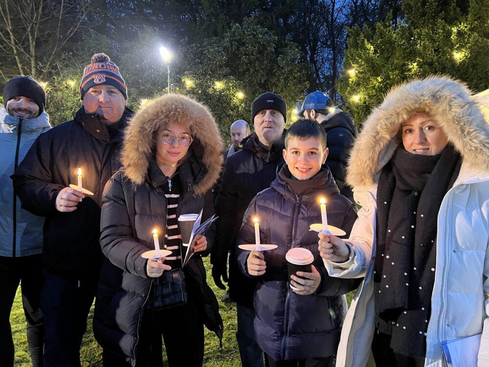 St Joseph's Hospice - Light up a Life 2023 - The Williams Family