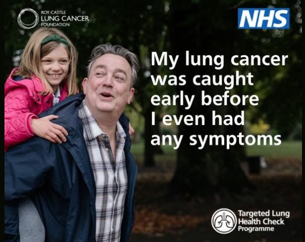 A lung health check Ad. Credit: Clatterbridge