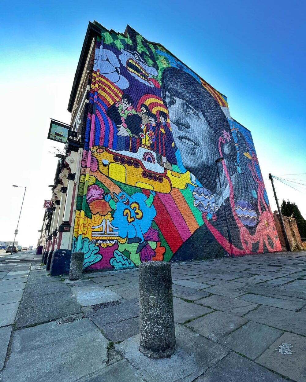 Ringo Star Mural by John Culshaw. Photo by @jdavis84