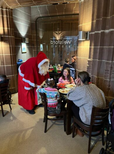 Breakfast with Santa. Credit: Liverpool Cathedral