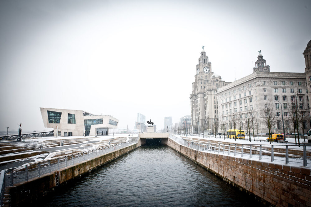 Liverpool - Snow. Credit: Shutterstock