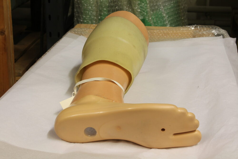 Prosthetic in NML stores 2 - (c) Chris Wardle