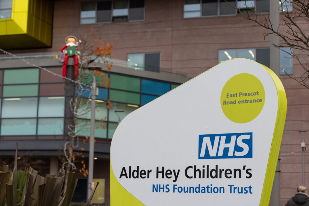 The Elf on the Shelf at Alder Hey. credit: Liverpool BID Company