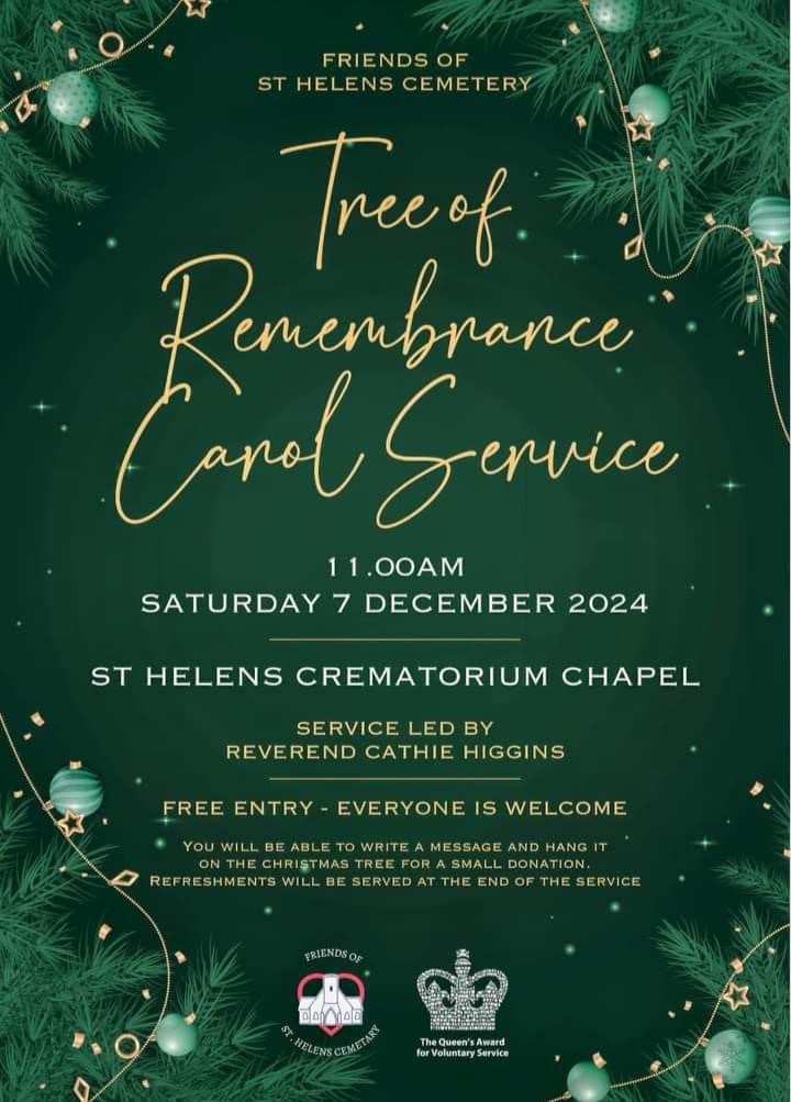 Tree of Remembrance service. Credit: Friends of St Helens Cemetery