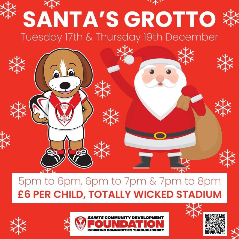 Santa’s Grotto. Credit: Saints Community Development Foundation