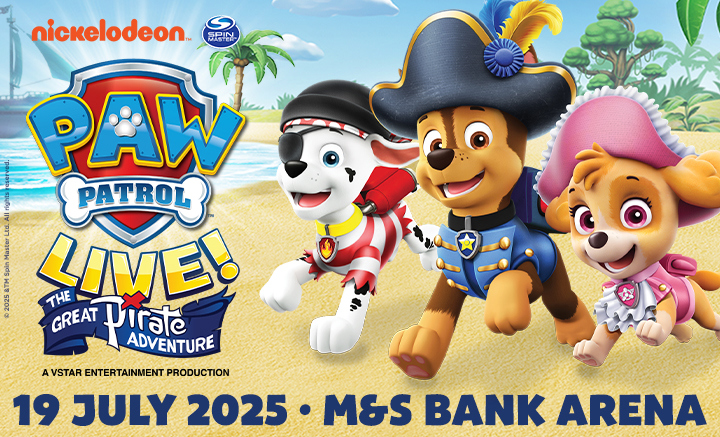 Paw Patrol Live - M&S Bank Arena - The Guide Liverpool Calendar