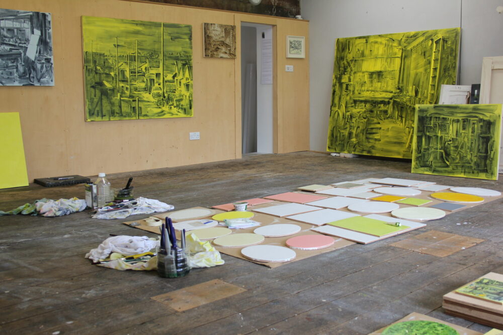 Interior of Graham Crowley's studio. © Graham Crowley