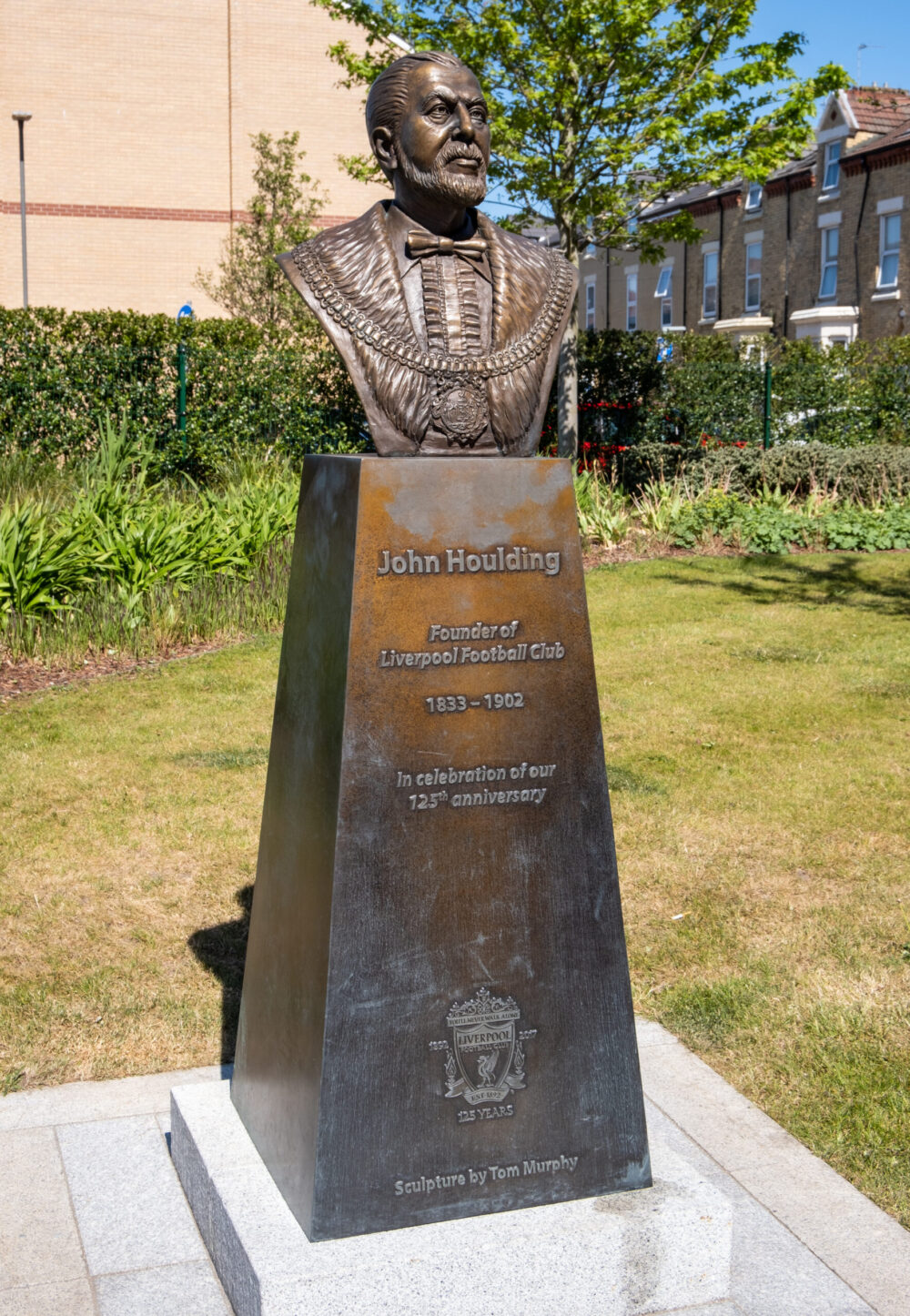 Statue of John Houlding. Image: Shutterstock