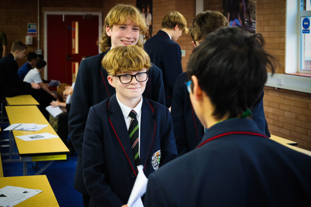 Pupils from Calday Grange Grammar on the Mentors in Violence Prevention programme