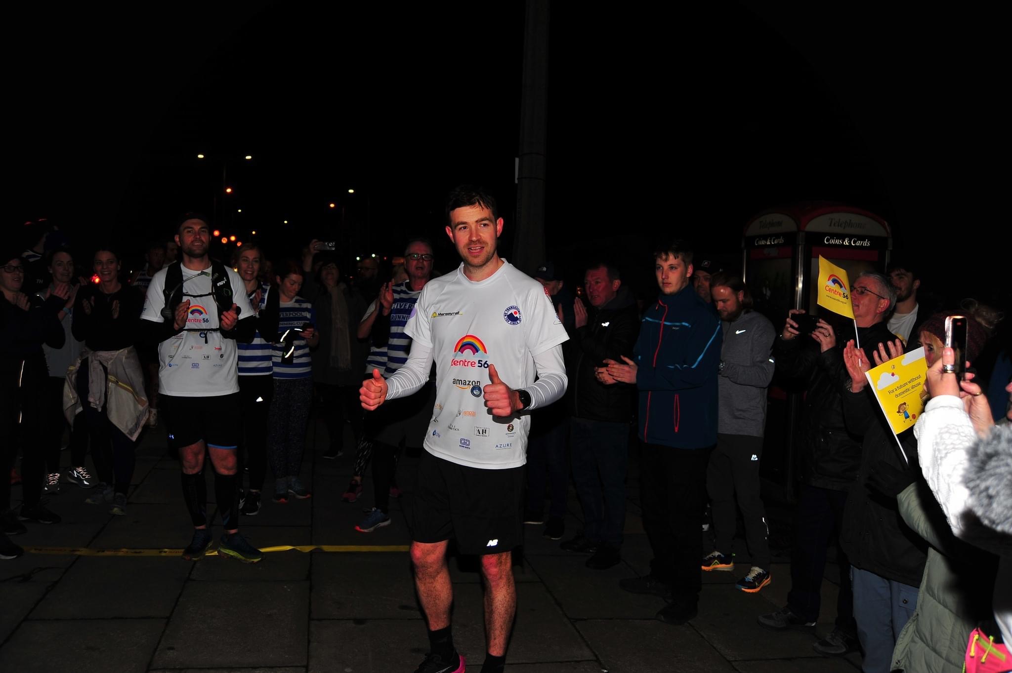 Runner Alex Rigby - Fundraiser for Centre 56