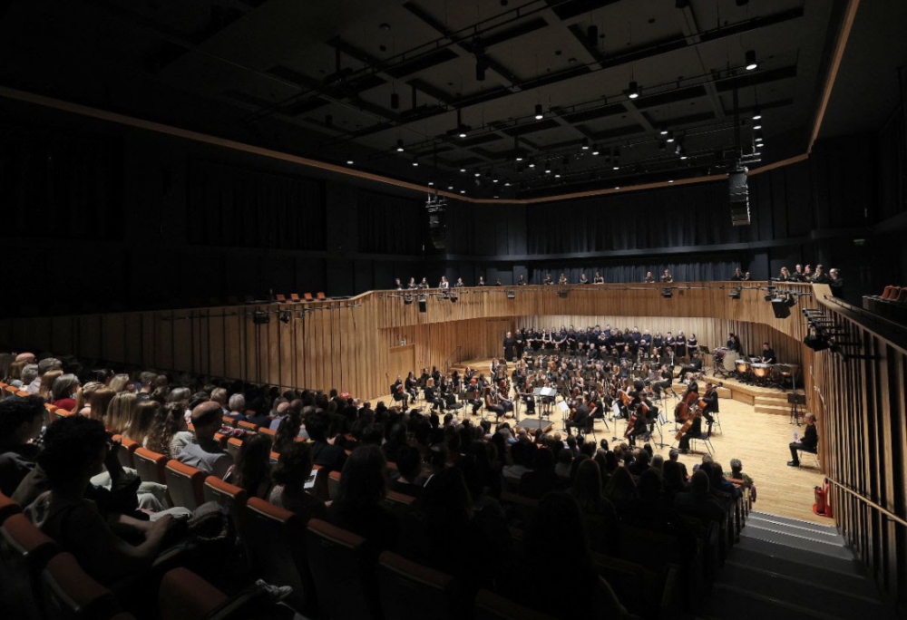 University of Liverpool symphony orchestra. Credit: Tung Auditorium