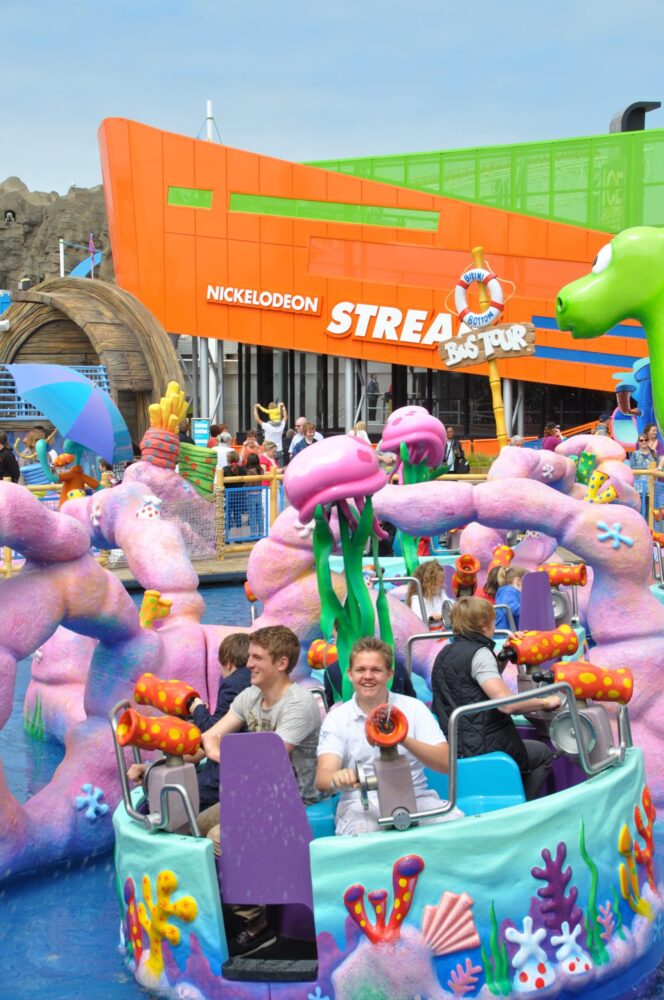 Pleasure Beach - SpongeBob's Splash Bash attraction