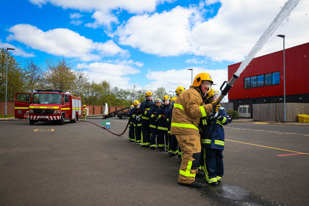 young people on the Beacon course. Credit: MPCC