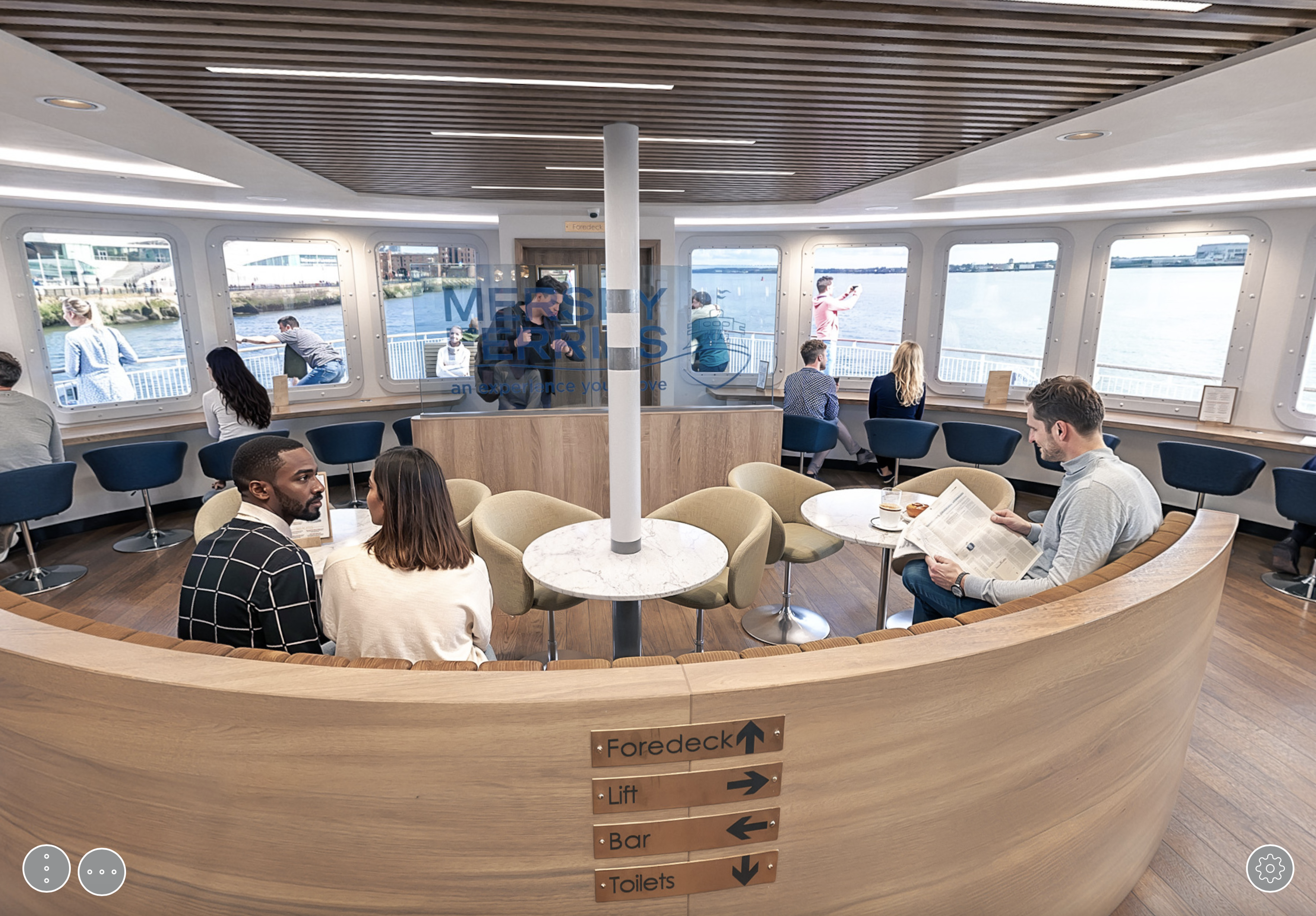 VR Tour of new Mersey Ferry. Image: LCRCA