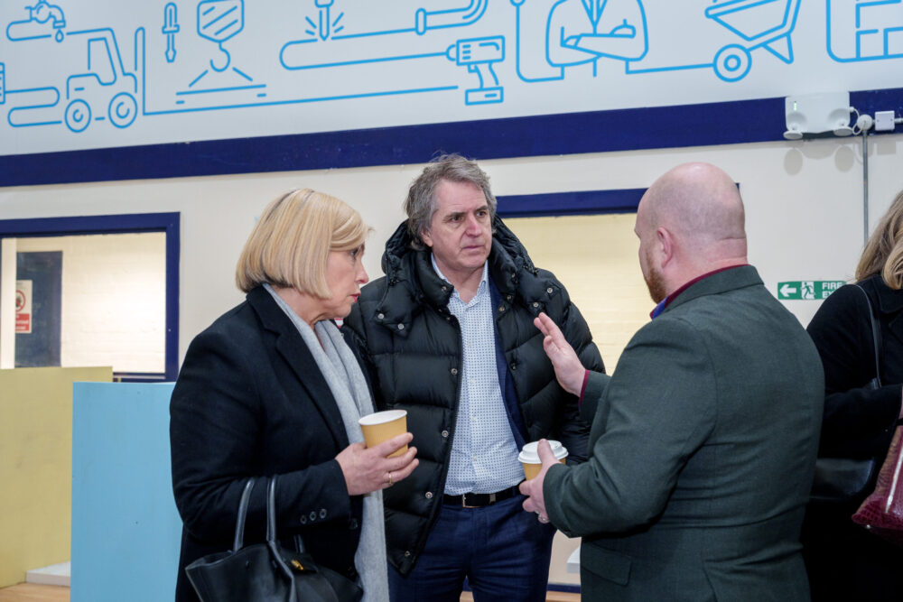 Skills Centre. The Learning Foundry. Steve Rotheram, Terry Collier, Lesley Penton