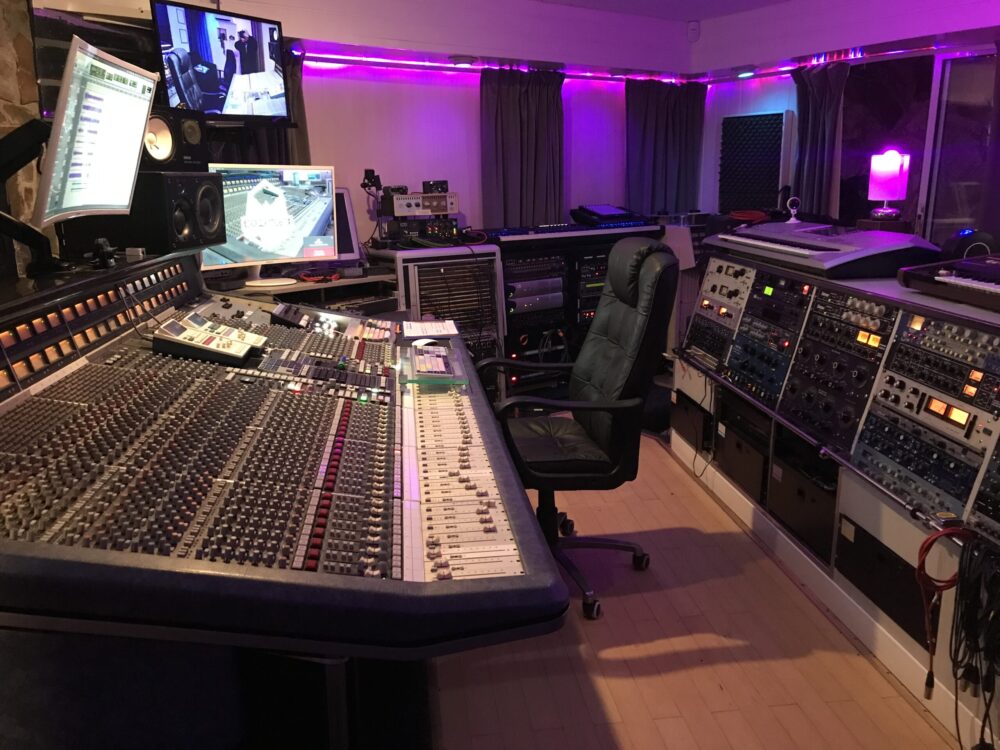 The control room at Soundhouse