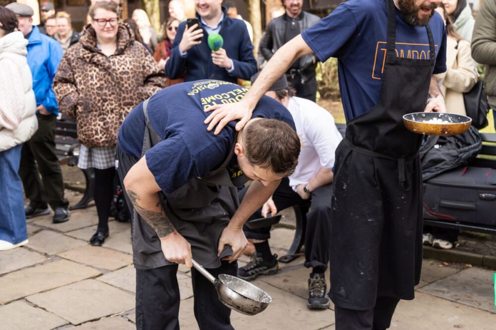 Liverpool Pancake Race 2025. Credit: Liverpool BID Company