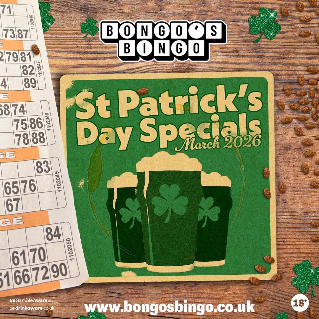 St Patrick's Day at Bongo's Bingo