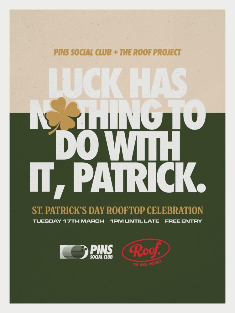St Patrick's Day at Pins Social Club