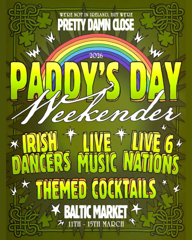 St Patrick's Day at Baltic Market