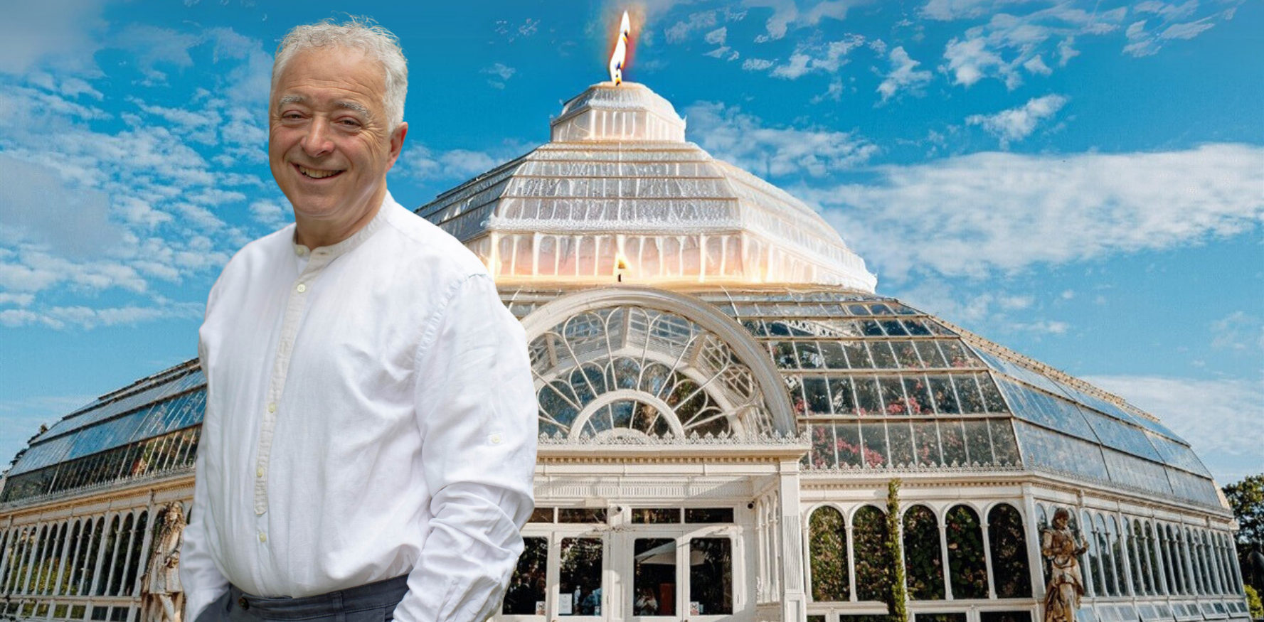 WoW's 25 Birthday - Frank Cottrell Boyce at the Palm House
