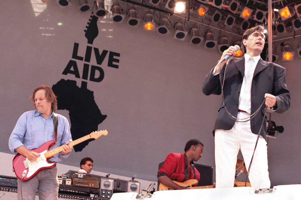 Live Aid David Gilmour & Bryan Ferry
