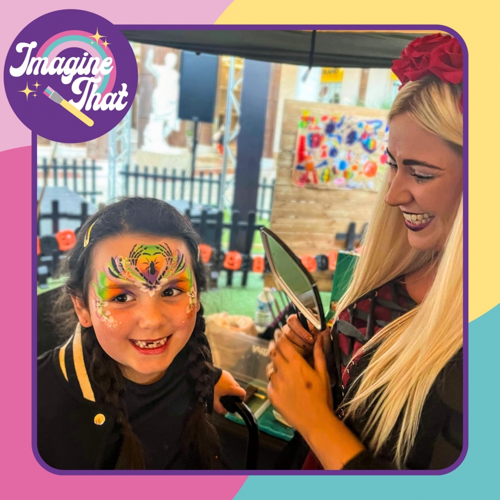 Face painting - St Helens Heritage Festival