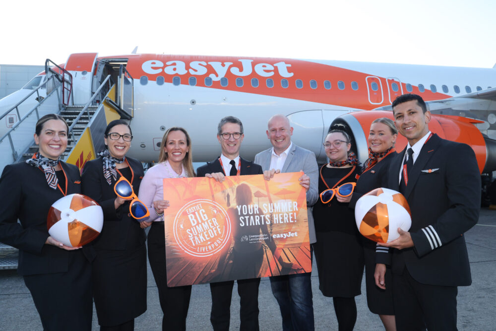 easyJet expands Liverpool John Lennon Airport operations with new aircraft and summer routes