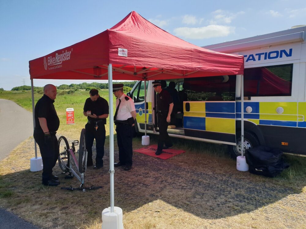 You can get your bike marked for free this month to protect it from theft