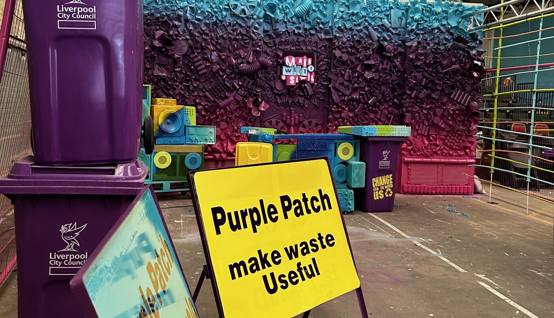 Liverpool’s iconic purple bin gets star billing at Radio 1’s Big Weekend