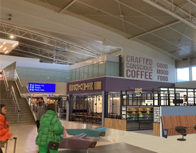 SOHO Coffee is landing at Liverpool John Lennon Airport