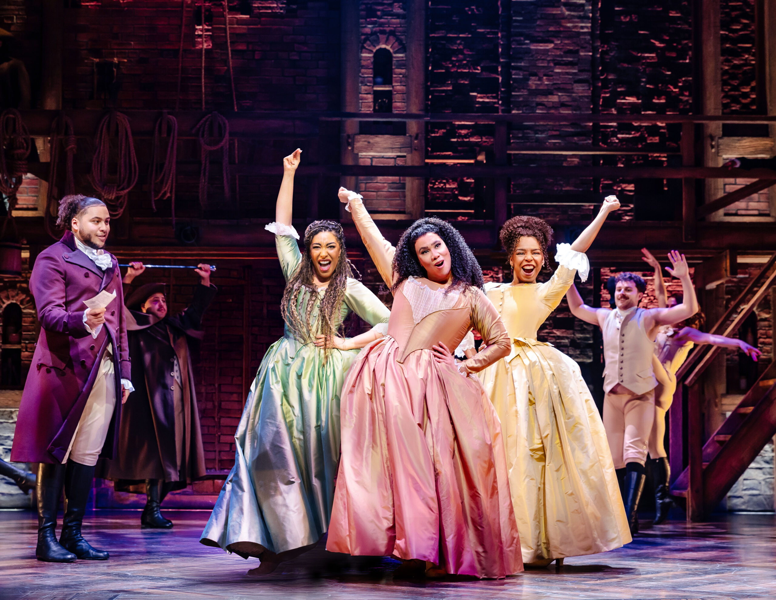Hamilton tour cast