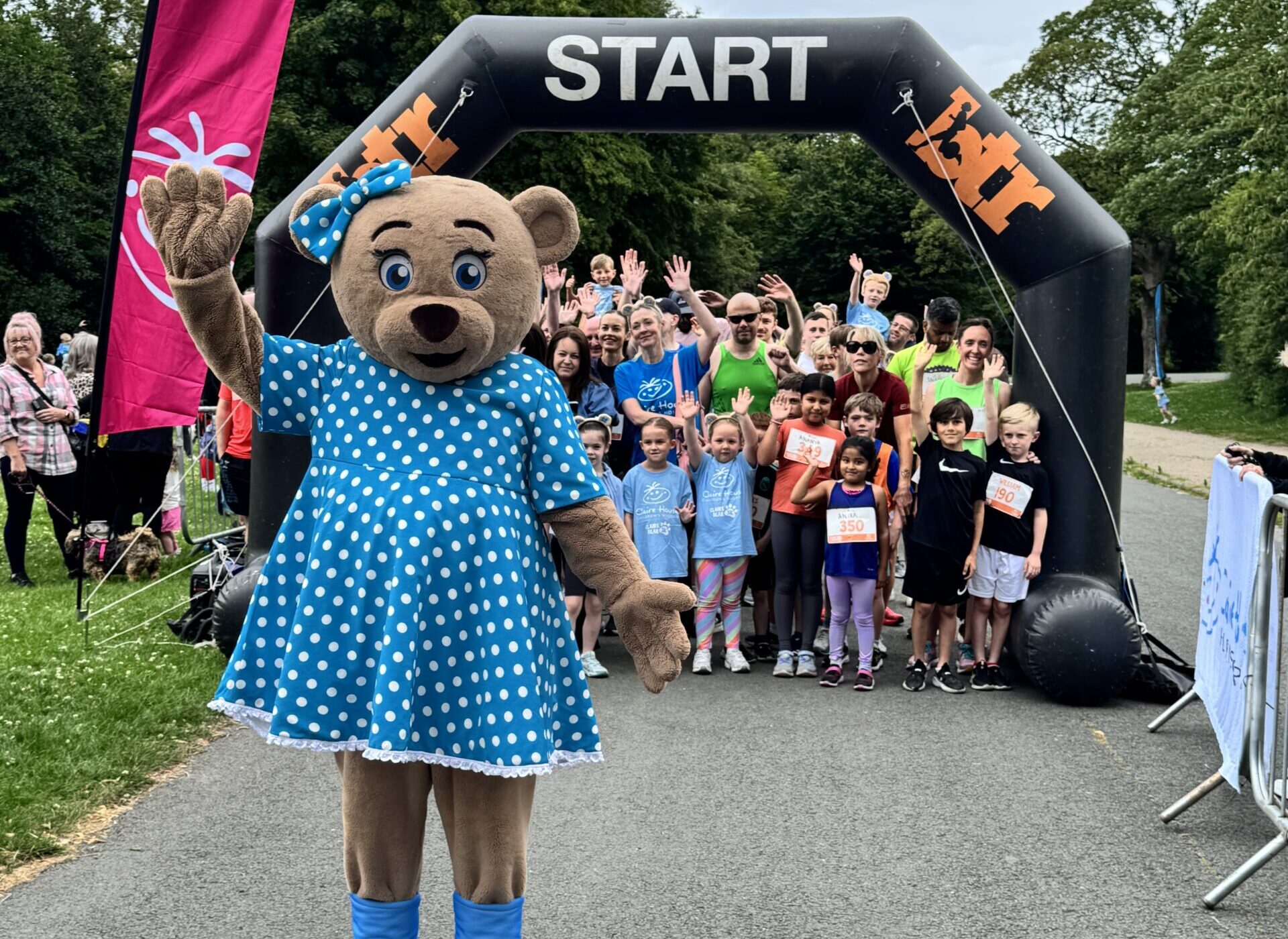 Families come together for record-breaking Claire Bear 3K, raising thousands for Claire House