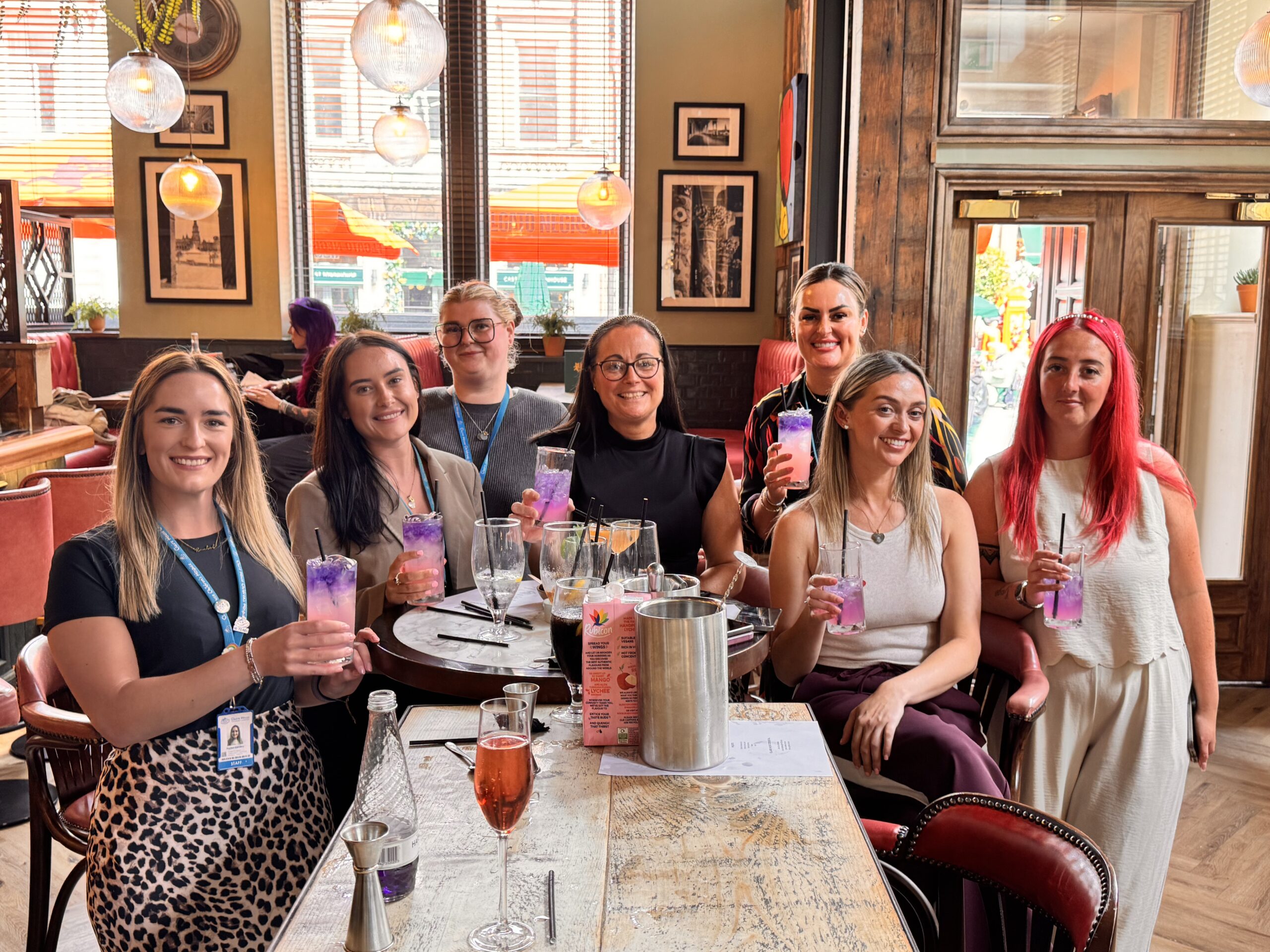 Claire House mums shake things up with special cocktail class at El Gato Negro