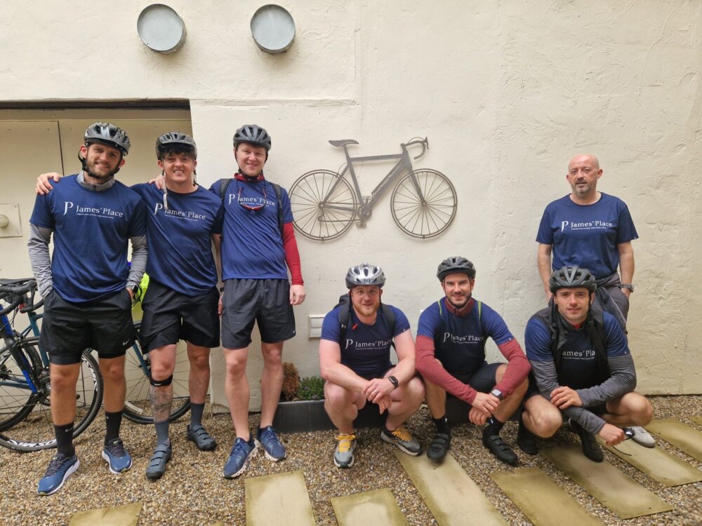 Bike ride raises more than £5,000 for Liverpool men’s mental health charity James’ Place