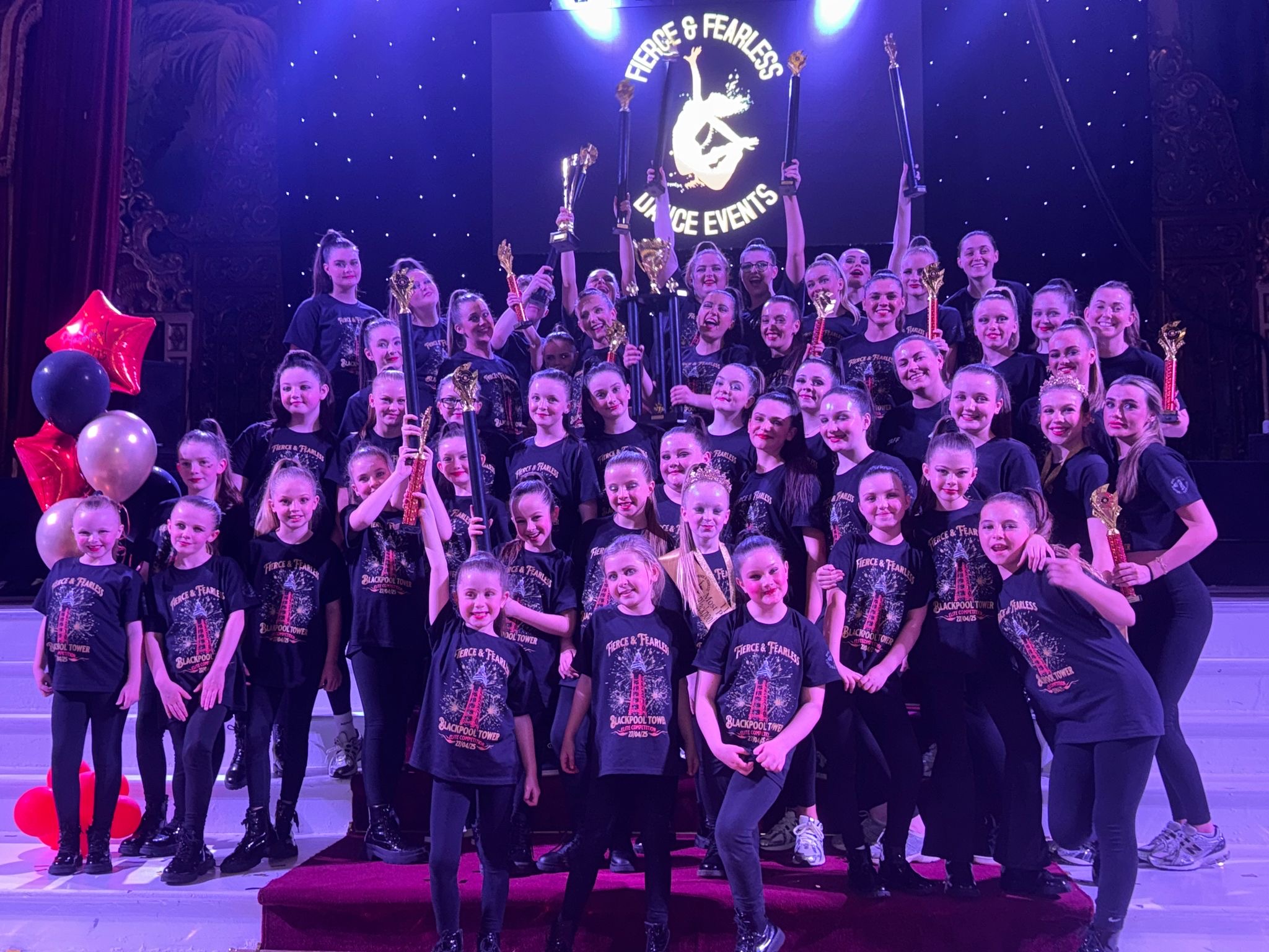 St John Bosco dancers shine at Blackpool Tower Ballroom – bringing home 18 awards