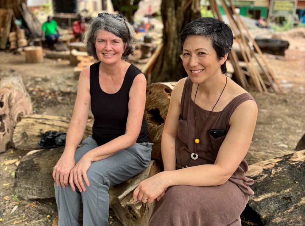 Kate volunteers in Ghana, providing 'gamechanging' training