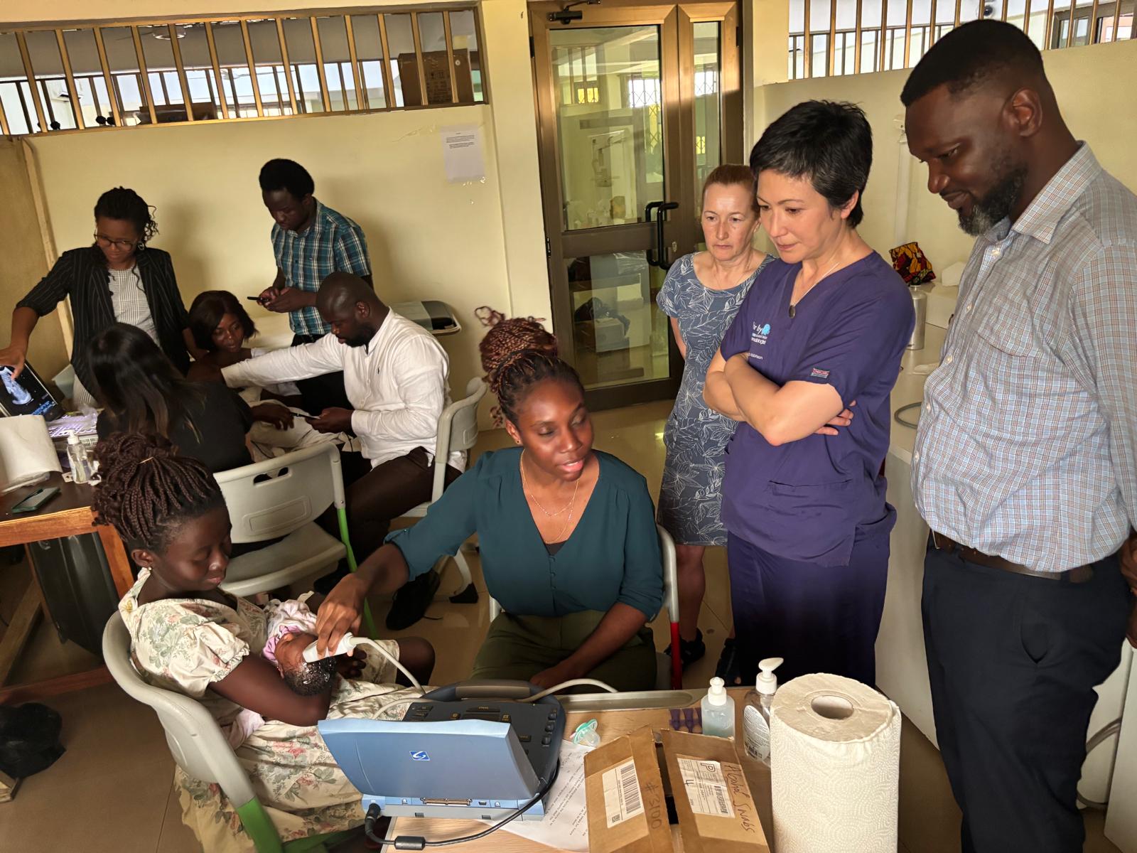 Alder Hey radiologist travelled to Ghana to help medics there build a brighter future