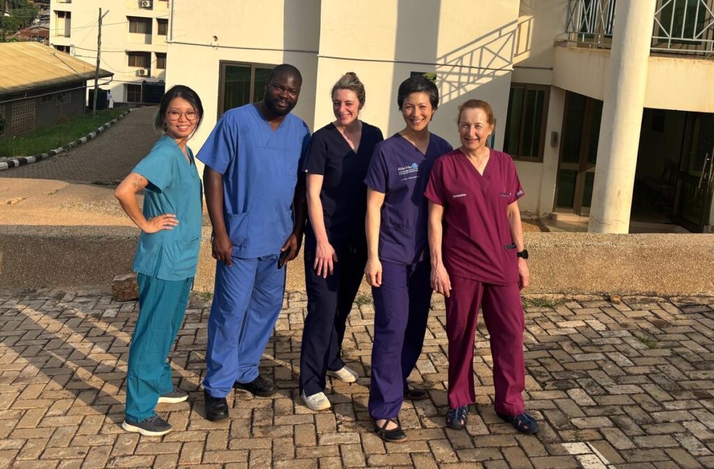 Kate volunteers in Ghana, providing 'gamechanging' training