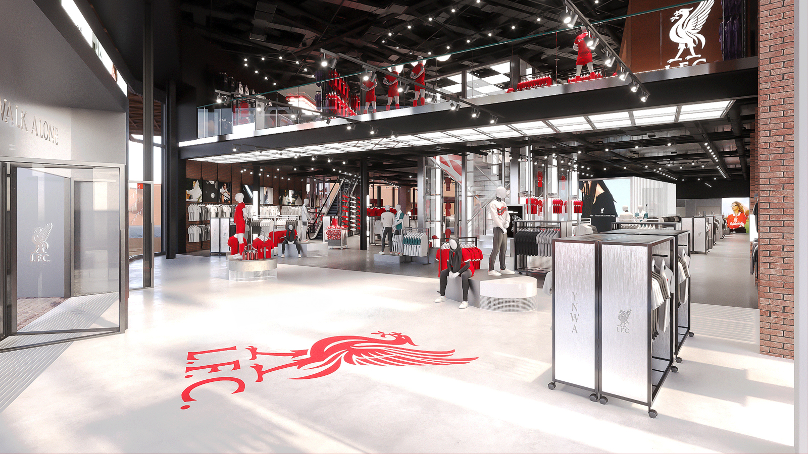 Liverpool Football Club set to expand flagship club store