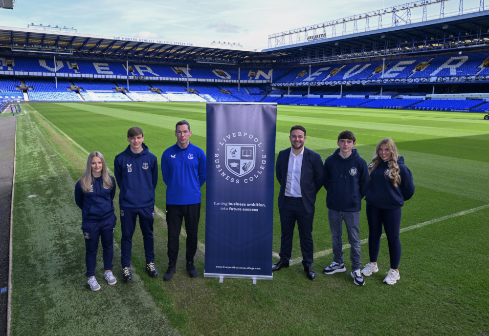 Liverpool Business College announces partnership with Everton Football College