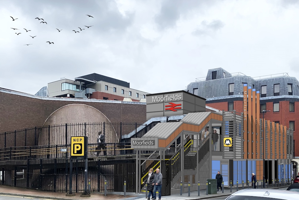 Moorfields station to undergo £1m upgrade