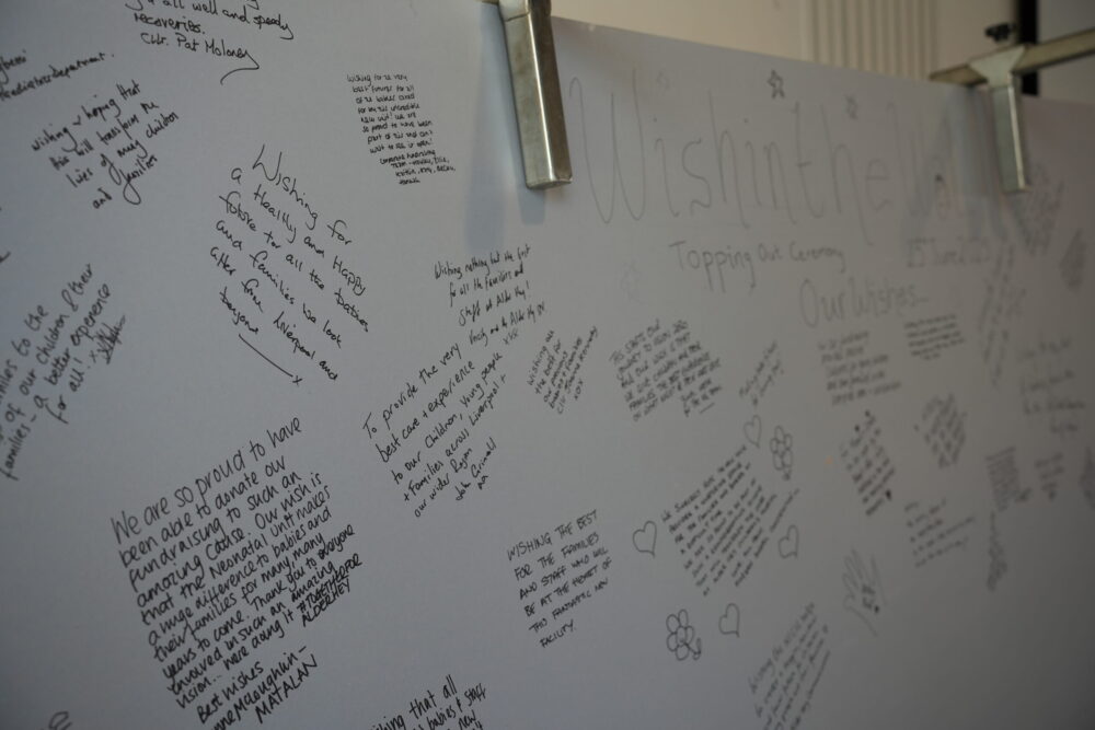 Wishes in the wall - Alder Hey