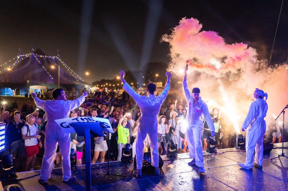 Raves R Us is set to get the Glastonbury party started – and make its debut at Shakespeare North Playhouse