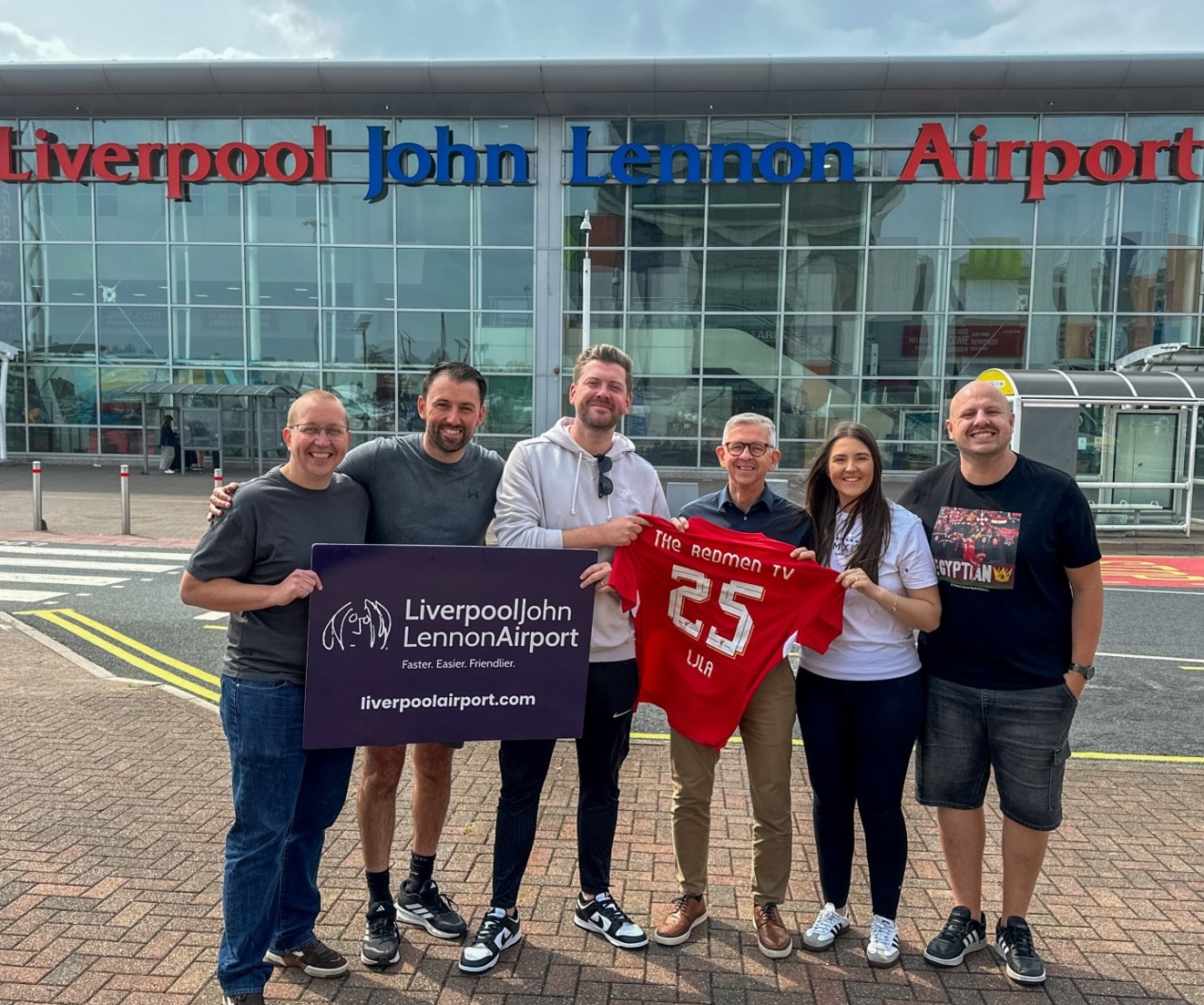 Liverpool John Lennon Airport - Red Men TV Toffee TV - The Guide Liverpool