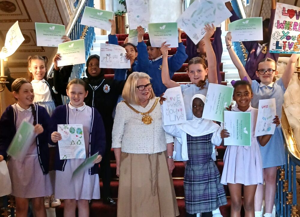 North Liverpool schoolchildren inspire change with anti-litter campaign