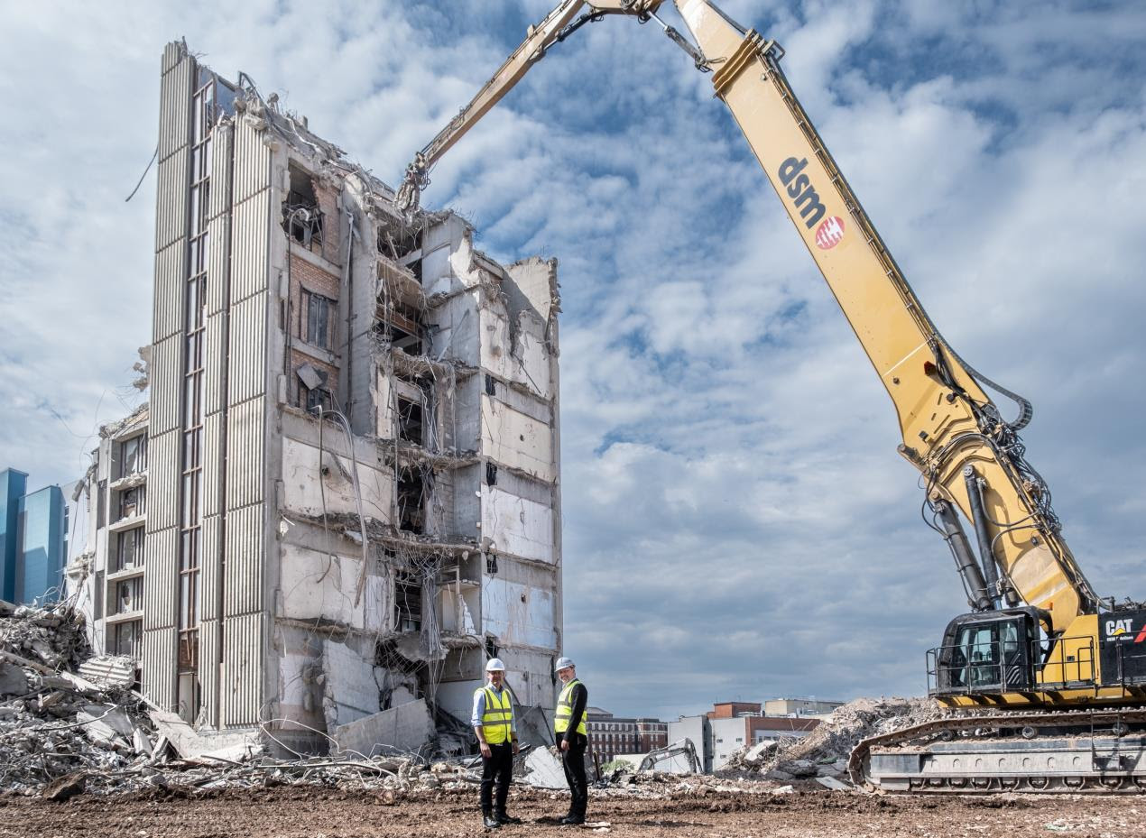 Royal Liverpool University Hospital demolition reaches final phase