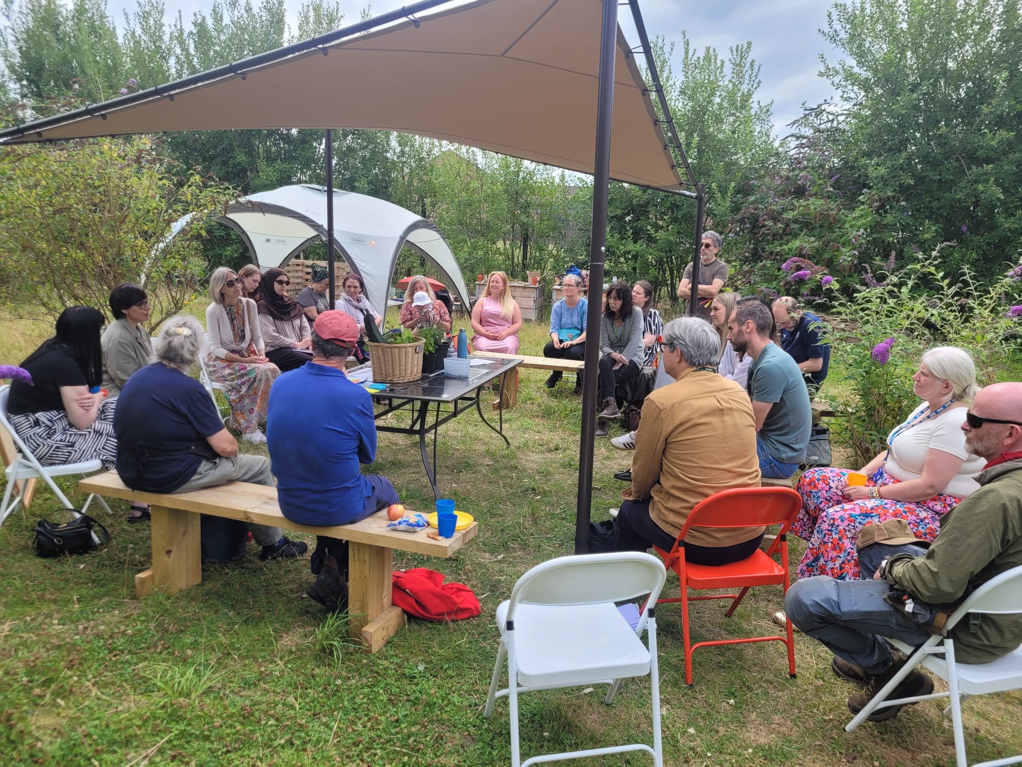Forgotten corner of Birkenhead is transformed into thriving wellbeing garden